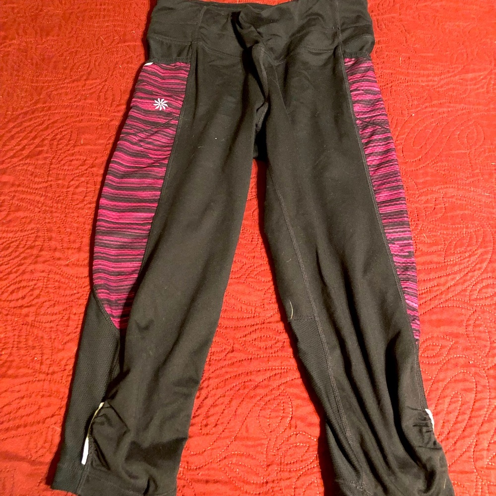 Athleta capri pants small tall